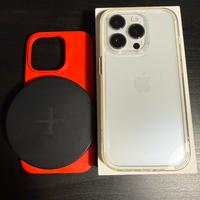 Iphone 14 pro 128gb bianco con accessori