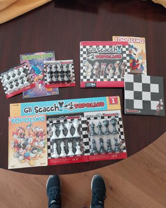 Gioco scacchi Topolino da collezione