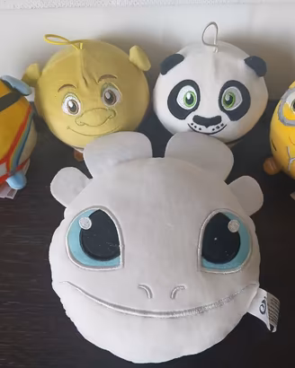 Lotto 5 peluches plush 