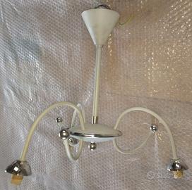 Lampadario 3 luci alogene da soffitto
