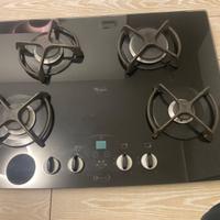 Piano cottura gas whirlpool