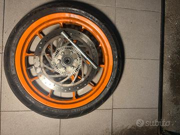 Cerchio ruota Ktm duke 390 2013/16  disco  freno
