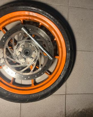 Cerchio ruota Ktm duke 390 2013/16  disco  freno