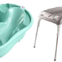 Vaschetta Ok Baby Onda colore verde con supporto