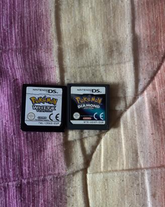 Pokemon White, Pokemon Diamond for Nintendo DS