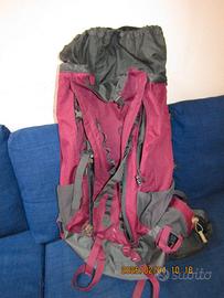 zaino da trekking donna 70 + 10 litri forclaz