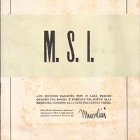 Appunti di propaganda M.S.I.