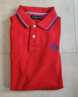 polo Henri Lloyd - rossa - taglia M