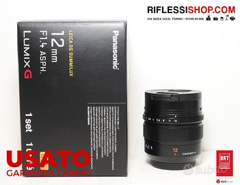 USATO PANASONIC LUMIX 12MM F/1.4 ASPH SUMMILUX