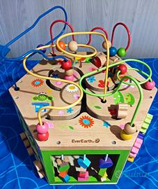 Gioco legno EverEarth 7 in 1 Grande Centro Giochi