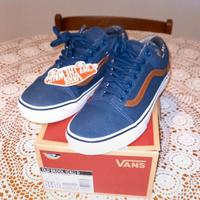 Vans Old Skool 39 blu NEW