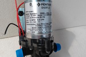 Pompa pentair shurflo 7 litri con filtri, 12 volt