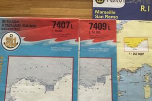 Carte nautiche Costa Azzurra