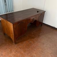 SCRIVANIA ANTICA IN NOCE