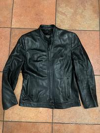 Pollini giubbino bikers pelle