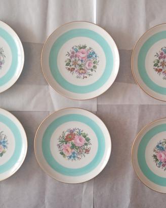 Servizio di 6 piattini da dolce (19 cm circa)