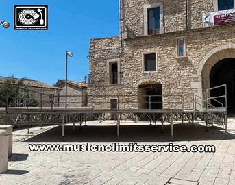 Palco modulare per eventi
