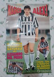 Poster Grandezza Reale Alex Del Piero - Anni 90
