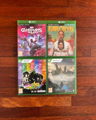 4 giochi xbox one series x singoli o blocco