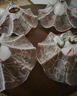 Lampadari in vetro soffiato