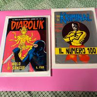 Fumetti diabolik kriminal