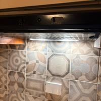 Cappa incasso nera Smeg