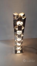 Lampada moderna acciaio lucido