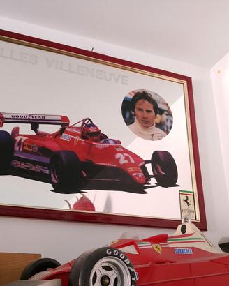 Specchio decorativo Gilles villneuve