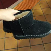 stivaletti neri invernali tg 35