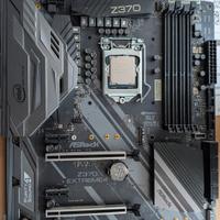 Scheda madre AsRock Z370 Extreme4 + Intel i7 8700k