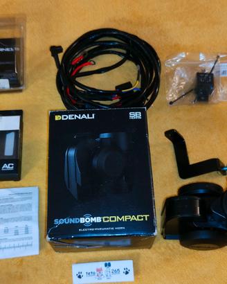 Kit BMW Denali Soundbomb Compact 120db NUOVO