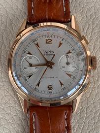  VETTA Cronografo  39mm Oro Rosa 18K -Valjoux22