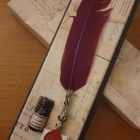 Set Calligrafia Rubinato - Inchiostro Bordeaux
