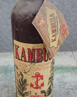 Amaro Kambusa Bonomelli Vintage Anni 70 Sigillato