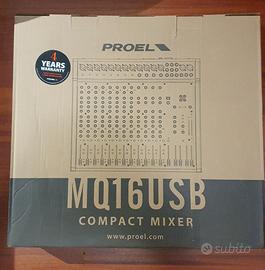 Mixer with effect Proel MQ16USB