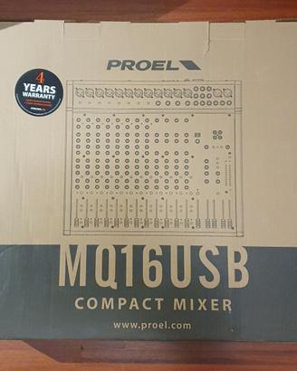 Mixer with effect Proel MQ16USB