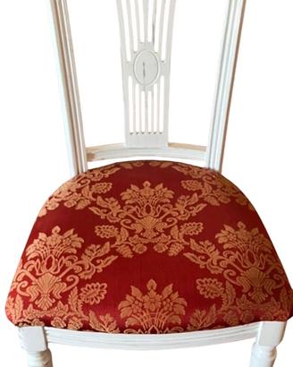 sedie stile shabby barocche