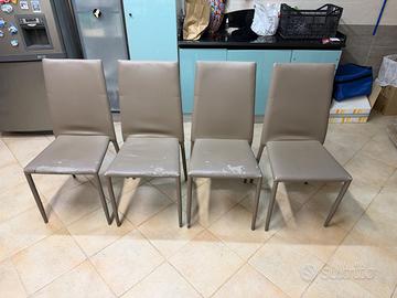 Set di 4 Sedie da Cucina – Struttura Solida – Da R