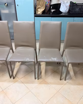 Set di 4 Sedie da Cucina – Struttura Solida – Da R