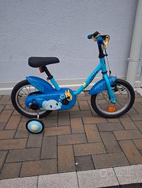 bicicletta btwin decathlon ruote da 14