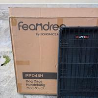 Kennel Fandrea - 122 x 74,5 x 80,5 cm, XXL, Nero P