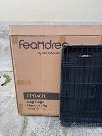 Kennel Fandrea - 122 x 74,5 x 80,5 cm, XXL, Nero P