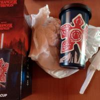 Stranger Things T-shirt Tazza cannuccia