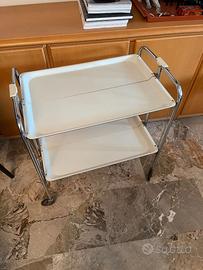 Dinette carrello anni ‘70 bianco