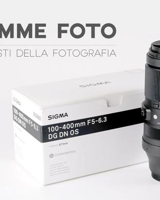 SIGMA 100-400 mm F5-6,3 DG DN OS L-Mount - USATO