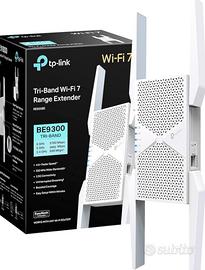 TP-Link WiFi 7 RE655BE Ripetitore WiFi Tri-band