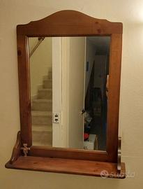 Specchio in legno