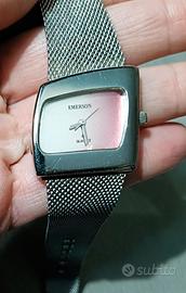 Orologio Emerson unisex al quarzo in acciaio