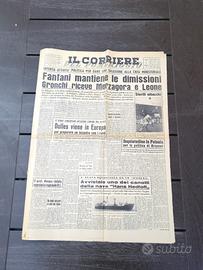 IL CORRIERE DEL POMERIGGIO - calcio ligure 1959