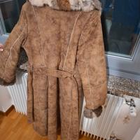 Cappotto in camoscio